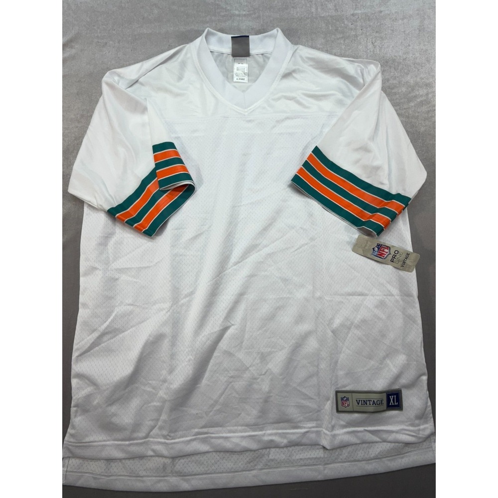 New NFL Pro Line 1984 Hall of Fame Miami Dolphins Jersey White Size XL